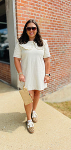 Sophie Ruffle Collar Dress