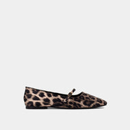 Adele Leopard Satin Shoe