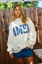 Load image into Gallery viewer, WWJD &amp; Amen Reversible Mockneck Sweatshirt
