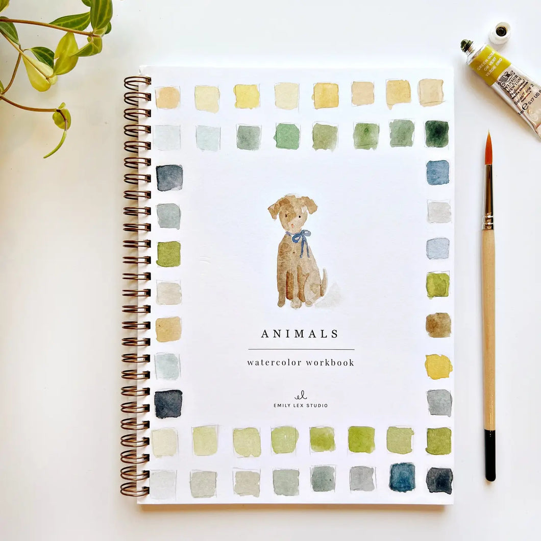 Animals Watercolor Paint Set