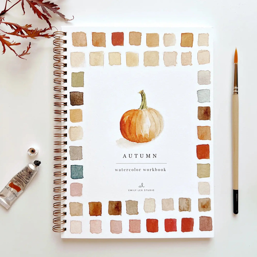 Autumn Watercolor Paint Set