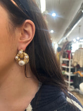 Load image into Gallery viewer, Bold Stone Antique Earrings
