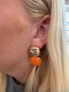 Color Square Earrings