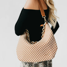 Load image into Gallery viewer, Sienna Slouchy Woven Shoulder Bag
