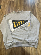 Load image into Gallery viewer, Lions Patchwork Sweatshirt
