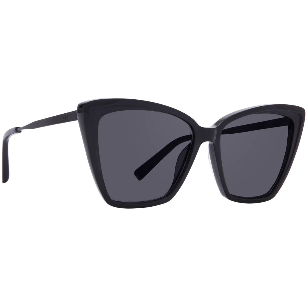 Becky II Black + Dark Smoke Polarized