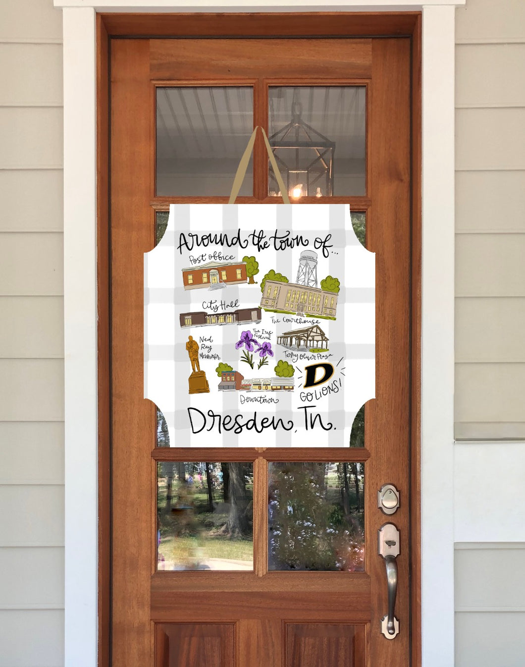 PRE ORDER Dresden's Bicentennial Doorhanger