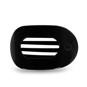 Jet Black Large Flat Round Clip