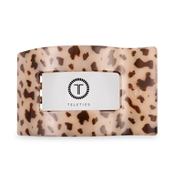 Blonde Tortoise Large Flat Rectangle Hair Clip