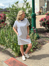 Load image into Gallery viewer, First Base T-Shirt Dress
