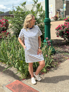 First Base T-Shirt Dress