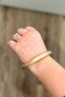 Gold Bangle Bracelet