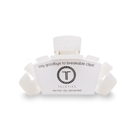 Coconut White Medium Classic Hair Clip