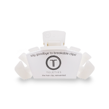 Load image into Gallery viewer, Coconut White Small Classic Hair Clip
