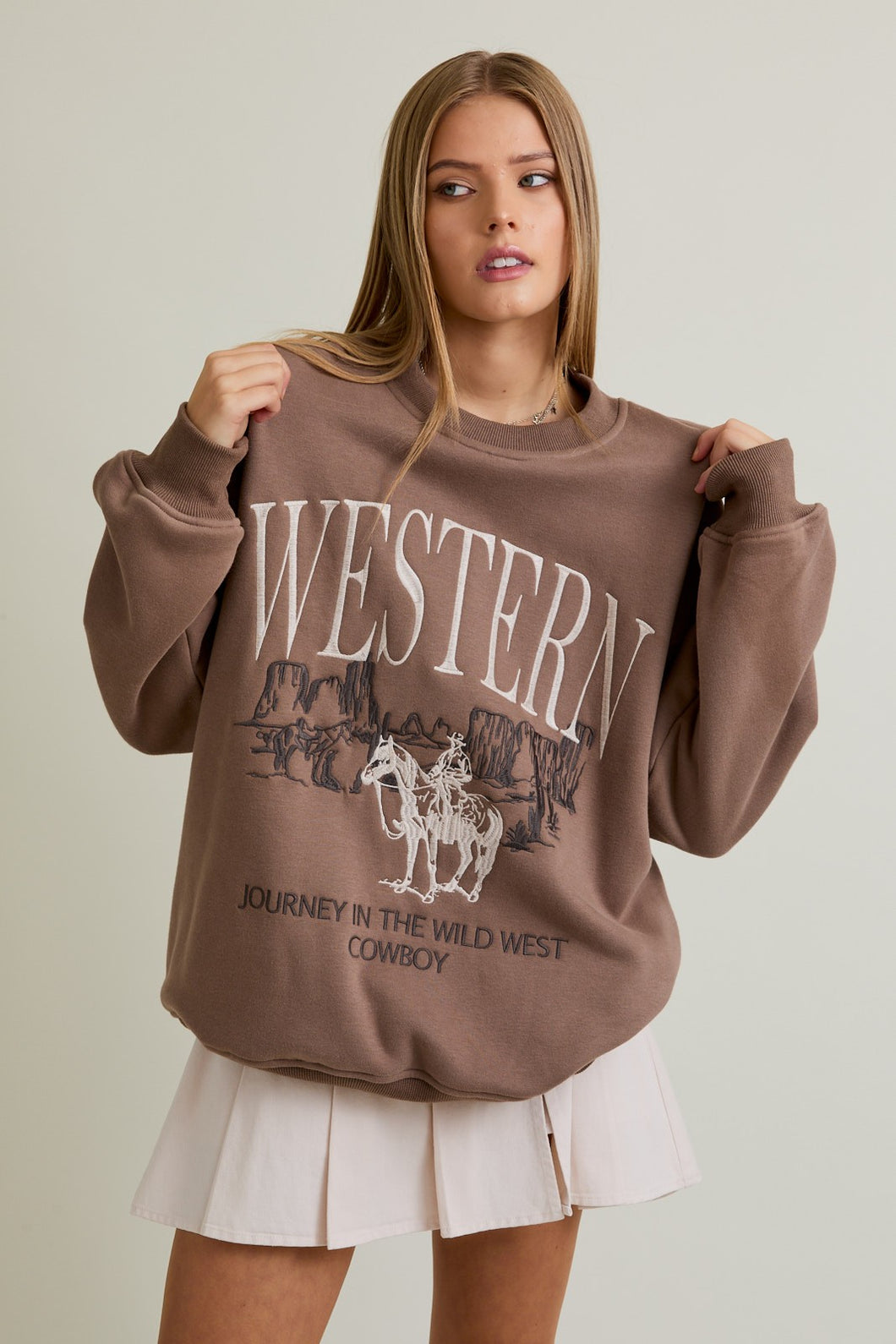 Cowboy Crewneck