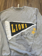 Load image into Gallery viewer, Lions Patchwork Sweatshirt
