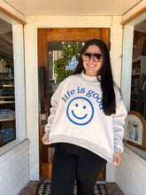 Load image into Gallery viewer, Life is Good Reversible Mockneck
