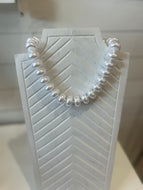 Cream Rondelle Necklace
