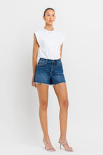 Load image into Gallery viewer, Rebecca Dark Denim High Rise Shorts
