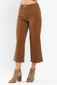 Judy Blue Macchiato Cropped Pants