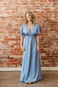 Paradise Found Satin Maxi