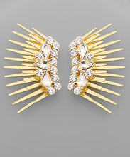 Load image into Gallery viewer, Diamond Spike Earrings
