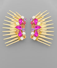 Load image into Gallery viewer, Diamond Spike Earrings
