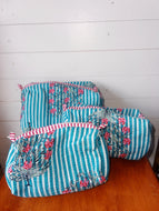 Medium Quilted Makeup Bag