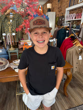 Load image into Gallery viewer, Dresden Leather Patch 7 Panel Hat
