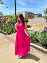 Load image into Gallery viewer, Pretty Pop of Pink Maxi
