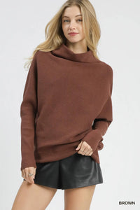 First Date Mock - Cowneck Sweater