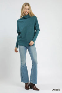 First Date Mock - Cowneck Sweater