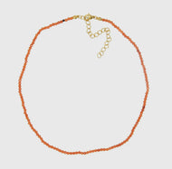 Burnt Orange Tai Necklace