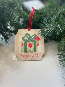 (PRE-ORDER) 2024 Be Present Holiday Ornament