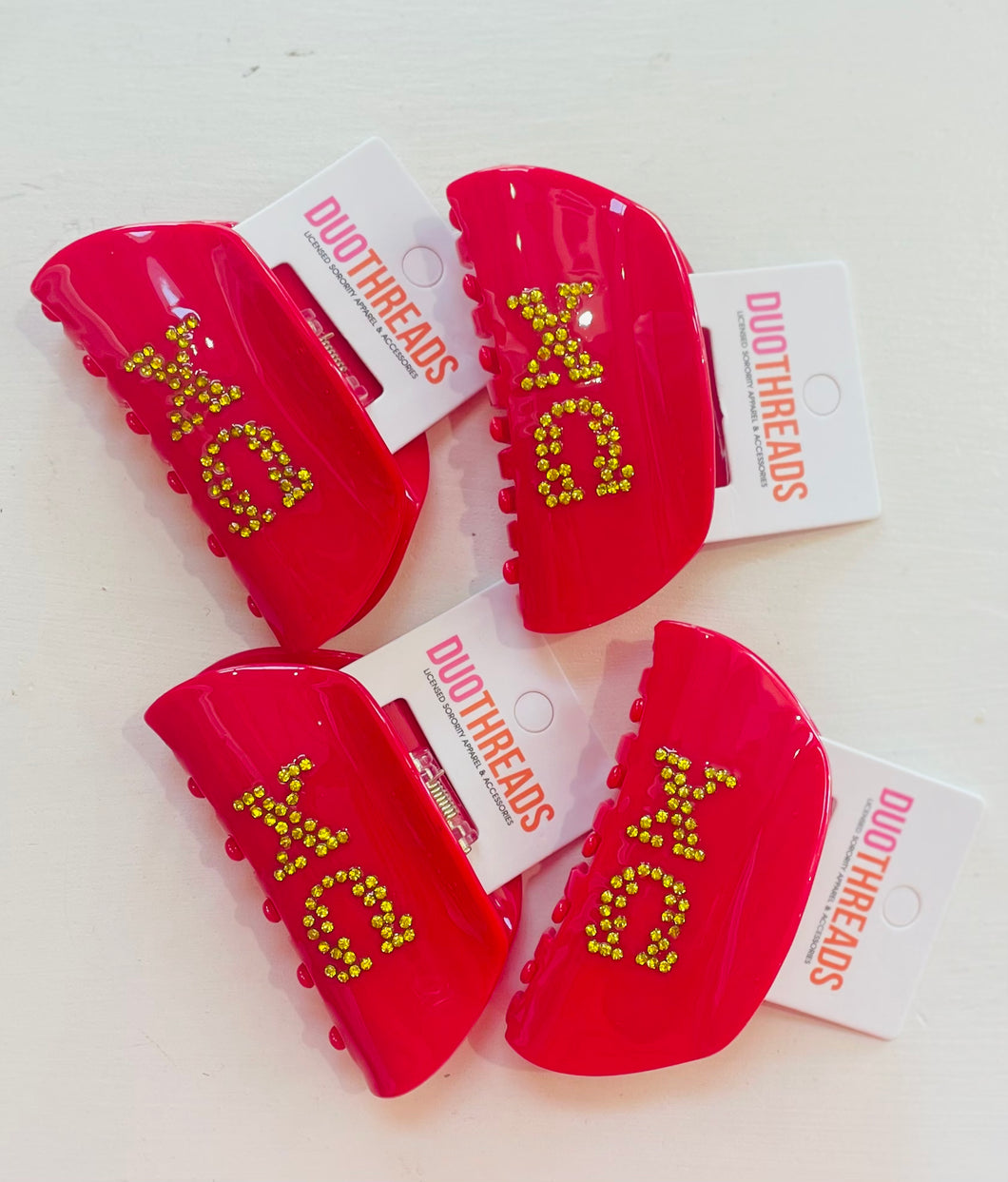 Chi Omega Claw Clip
