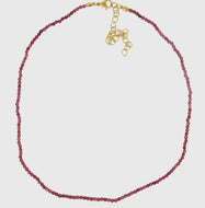 Maroon Tai Necklace