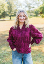 Load image into Gallery viewer, Love Story Long Sleeve Blouse

