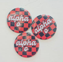 Load image into Gallery viewer, Checker Sorority Buttons

