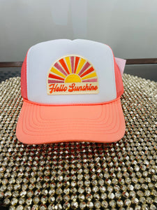 Hello Sunshine Foam Trucker Hat