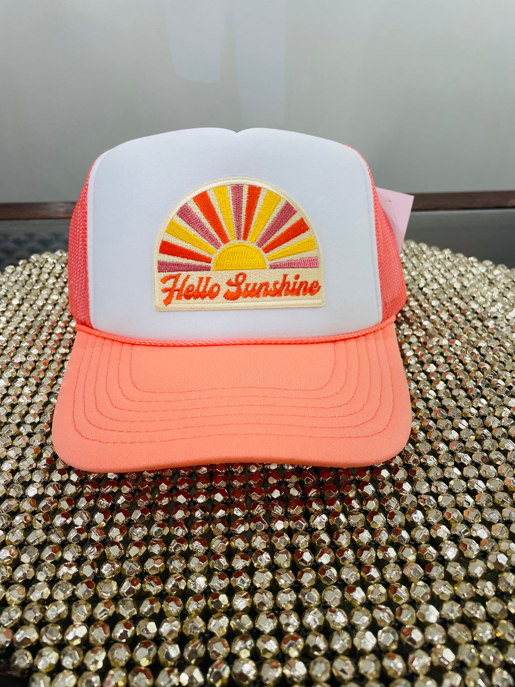 Hello Sunshine Foam Trucker Hat