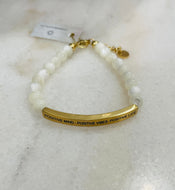 Positive Vibe MOP Bracelet