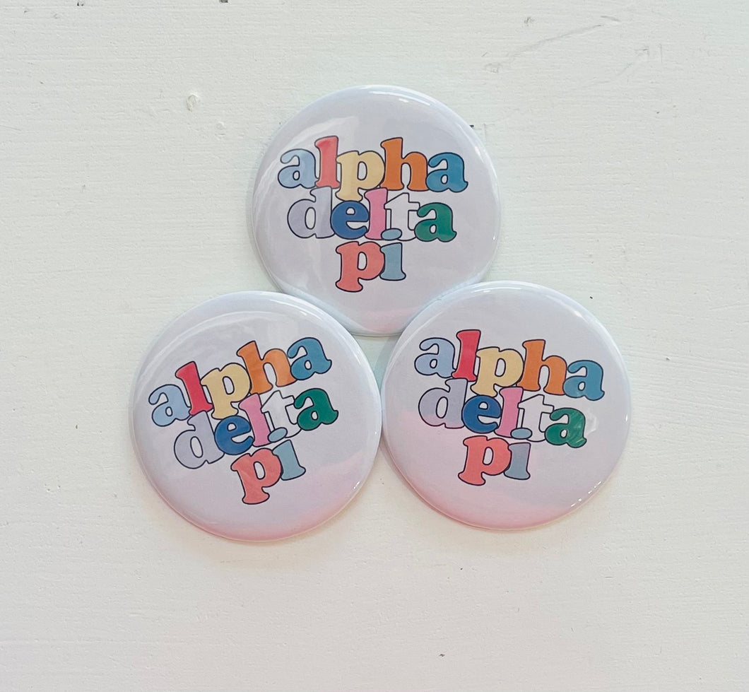 Live In Color Sorority Buttons