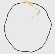 Dark Navy Tai Necklace