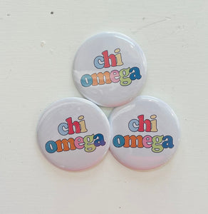 Live In Color Sorority Buttons