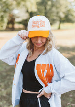 Load image into Gallery viewer, Run The Dang Ball Trucker Hat
