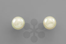 Load image into Gallery viewer, Pearl Stud Earrings
