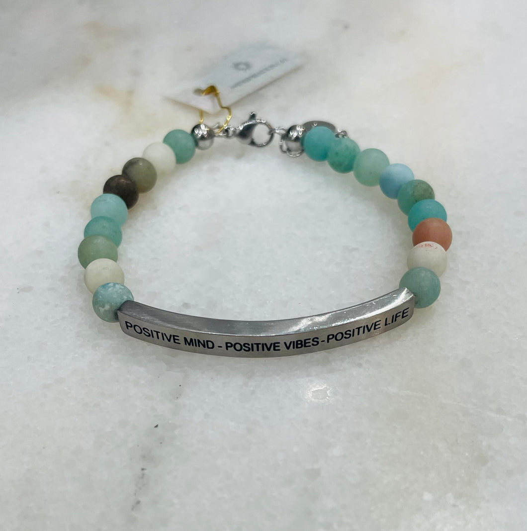 Positive Vibe Amazonite Bracelet