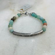 Positive Vibe Amazonite Bracelet