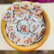 Live In Color Sorority Buttons