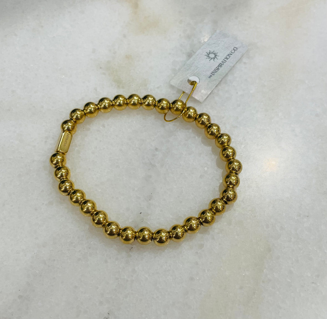 Gold Stacker Bracelet